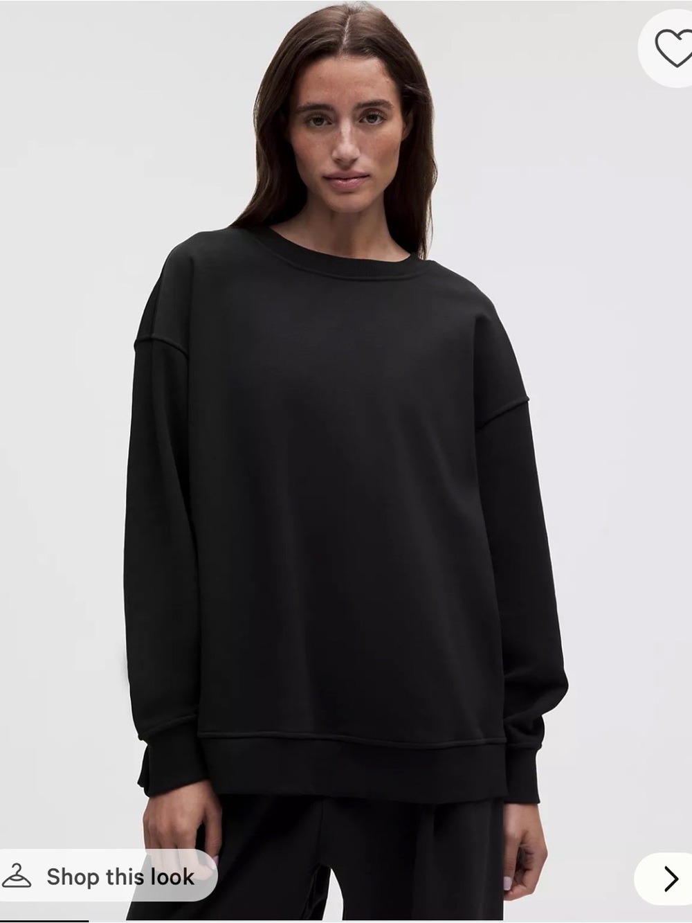 Lululemon Oversized Crew Sweatshirt Size 10 Womens